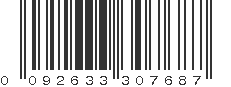 UPC 092633307687