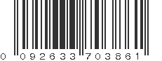 UPC 092633703861