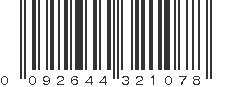 UPC 092644321078