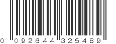 UPC 092644325489