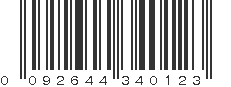 UPC 092644340123