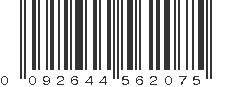 UPC 092644562075