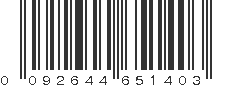 UPC 092644651403