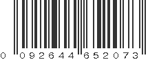 UPC 092644652073