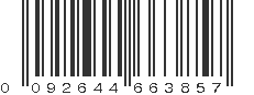 UPC 092644663857
