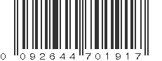 UPC 092644701917