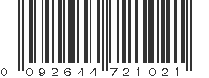 UPC 092644721021