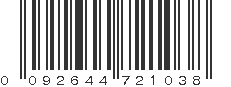 UPC 092644721038