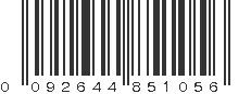 UPC 092644851056