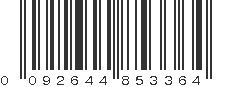 UPC 092644853364