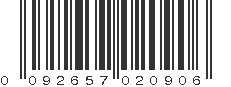 UPC 092657020906