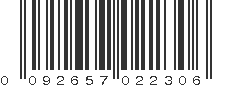 UPC 092657022306
