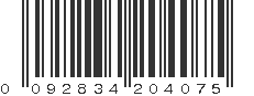 UPC 092834204075