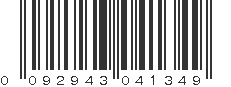 UPC 092943041349