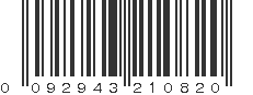 UPC 092943210820