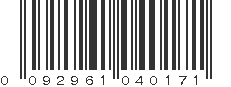 UPC 092961040171