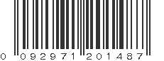 UPC 092971201487