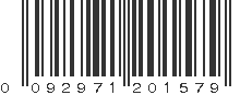 UPC 092971201579