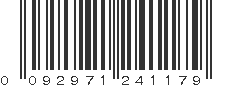 UPC 092971241179