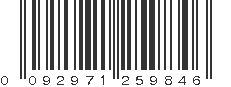 UPC 092971259846