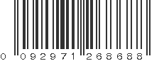 UPC 092971268688