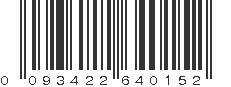 UPC 093422640152