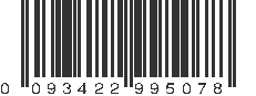 UPC 093422995078