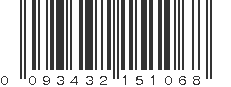 UPC 093432151068