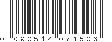 UPC 093514074506