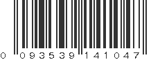 UPC 093539141047