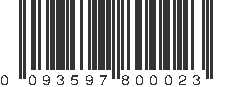 UPC 093597800023