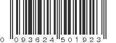 UPC 093624501923