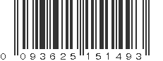 UPC 093625151493