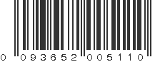 UPC 093652005110