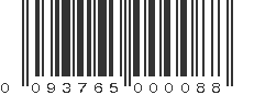 UPC 093765000088