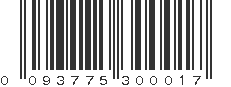 UPC 093775300017