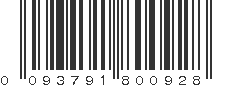 UPC 093791800928