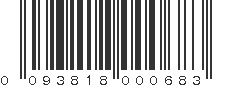 UPC 093818000683