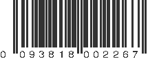 UPC 093818002267