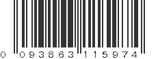 UPC 093863115974