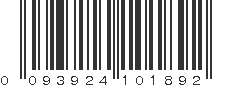 UPC 093924101892