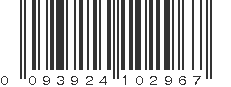 UPC 093924102967