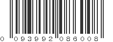 UPC 093992086008