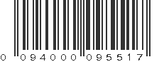 UPC 094000095517