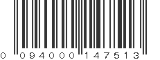 UPC 094000147513