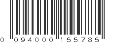 UPC 094000155785