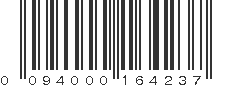 UPC 094000164237