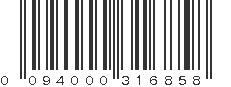 UPC 094000316858