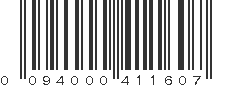 UPC 094000411607