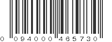 UPC 094000465730